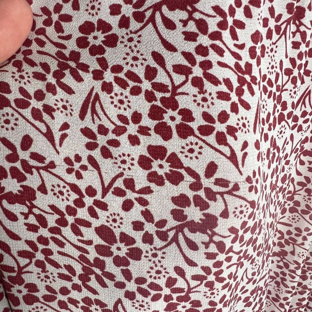 Tularosa Womens Berkley Ditzy Floral Mini Dress Size Small Feminine Long Sleeves - Picture 16 of 16